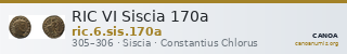 RIC VI Siscia 170a — CANOA