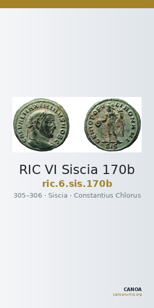 RIC VI Siscia 170b — CANOA