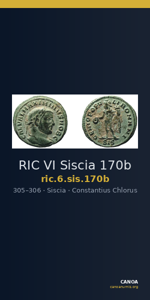 RIC VI Siscia 170b — CANOA