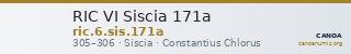 RIC VI Siscia 171a — CANOA