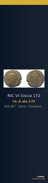 RIC VI Siscia 172 — CANOA
