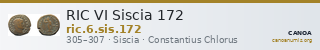RIC VI Siscia 172 — CANOA