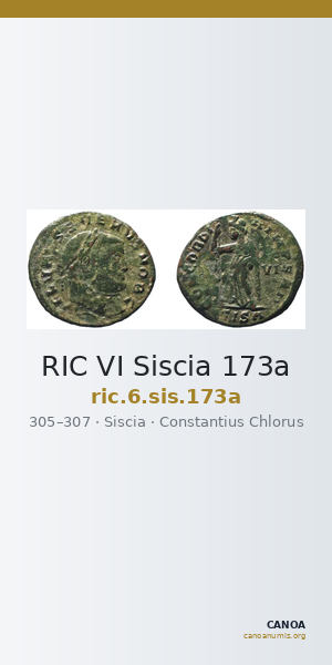 RIC VI Siscia 173a — CANOA