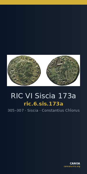 RIC VI Siscia 173a — CANOA