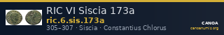 RIC VI Siscia 173a — CANOA