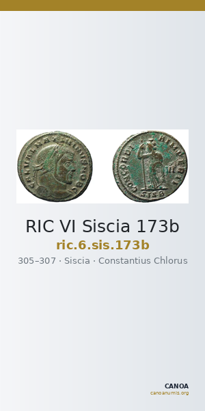RIC VI Siscia 173b — CANOA