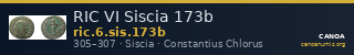 RIC VI Siscia 173b — CANOA