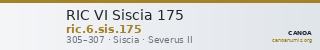 RIC VI Siscia 175 — CANOA