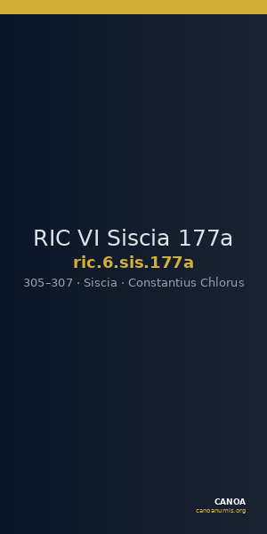 RIC VI Siscia 177a — CANOA