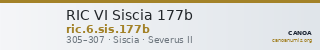 RIC VI Siscia 177b — CANOA