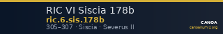 RIC VI Siscia 178b — CANOA