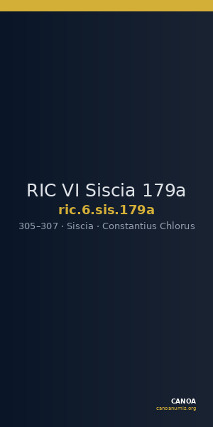RIC VI Siscia 179a — CANOA