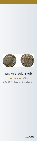 RIC VI Siscia 179b — CANOA