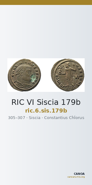 RIC VI Siscia 179b — CANOA