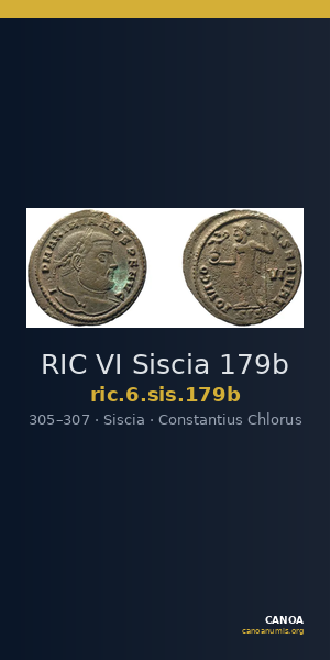 RIC VI Siscia 179b — CANOA