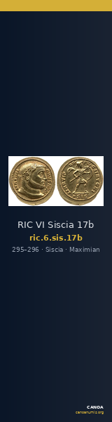 RIC VI Siscia 17b — CANOA
