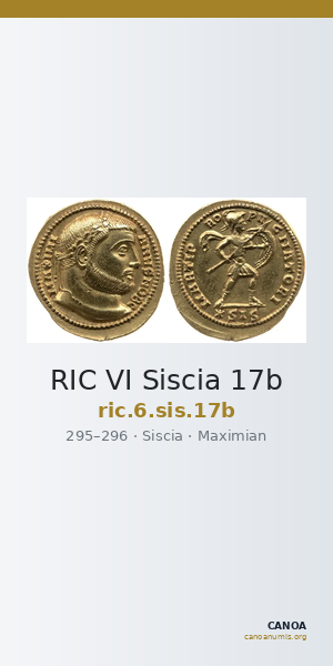 RIC VI Siscia 17b — CANOA