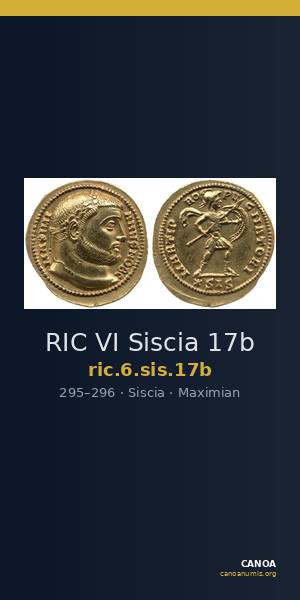 RIC VI Siscia 17b — CANOA