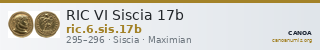 RIC VI Siscia 17b — CANOA