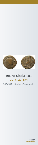 RIC VI Siscia 181 — CANOA