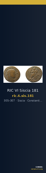 RIC VI Siscia 181 — CANOA