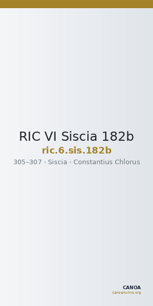 RIC VI Siscia 182b — CANOA