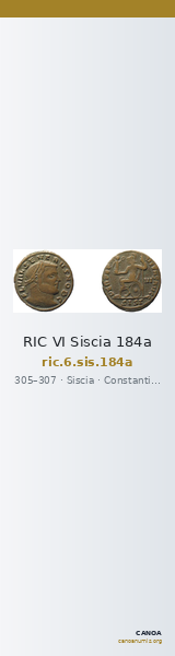 RIC VI Siscia 184a — CANOA