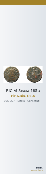 RIC VI Siscia 185a — CANOA