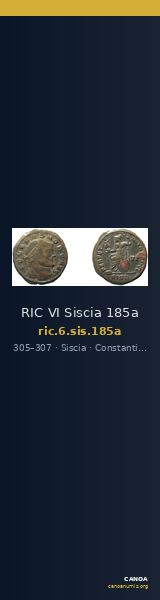 RIC VI Siscia 185a — CANOA