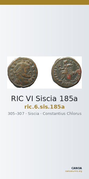 RIC VI Siscia 185a — CANOA