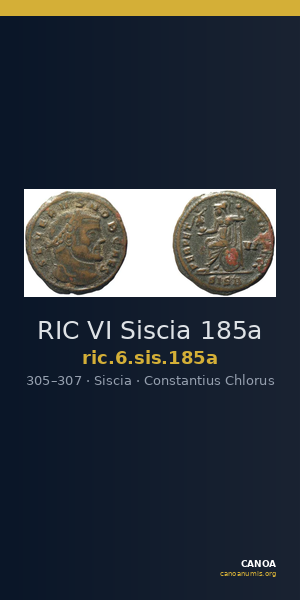 RIC VI Siscia 185a — CANOA
