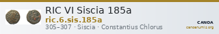 RIC VI Siscia 185a — CANOA