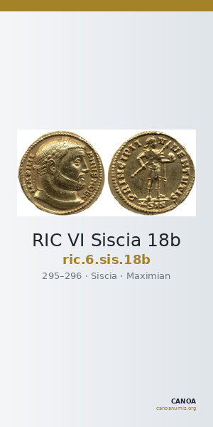 RIC VI Siscia 18b — CANOA