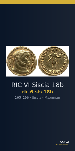 RIC VI Siscia 18b — CANOA