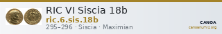 RIC VI Siscia 18b — CANOA
