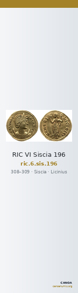 RIC VI Siscia 196 — CANOA