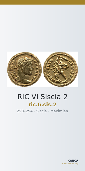 RIC VI Siscia 2 — CANOA
