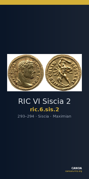 RIC VI Siscia 2 — CANOA