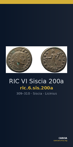 RIC VI Siscia 200a — CANOA
