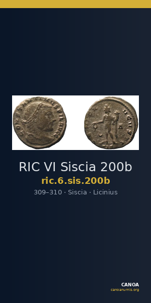 RIC VI Siscia 200b — CANOA