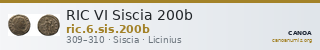 RIC VI Siscia 200b — CANOA