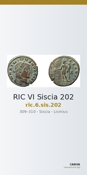 RIC VI Siscia 202 — CANOA