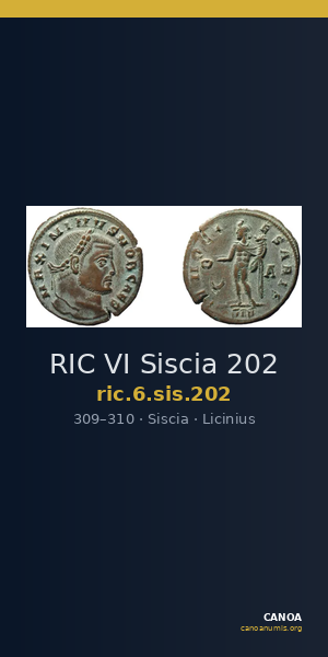 RIC VI Siscia 202 — CANOA