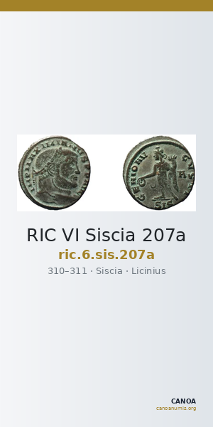 RIC VI Siscia 207a — CANOA