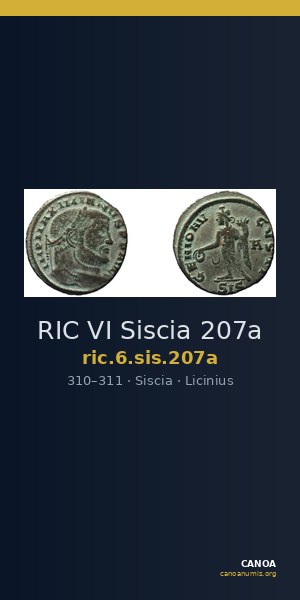 RIC VI Siscia 207a — CANOA