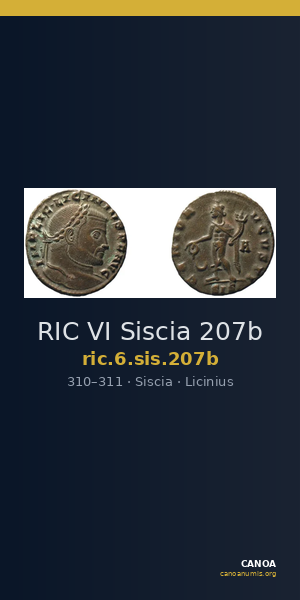 RIC VI Siscia 207b — CANOA