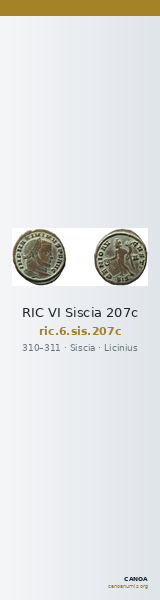 RIC VI Siscia 207c — CANOA