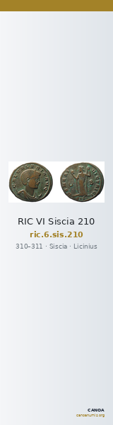 RIC VI Siscia 210 — CANOA