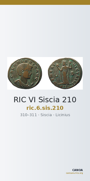 RIC VI Siscia 210 — CANOA