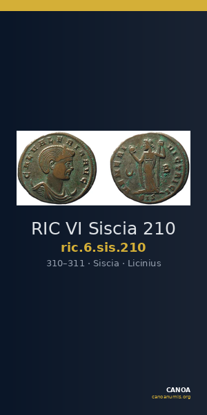 RIC VI Siscia 210 — CANOA